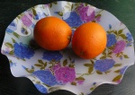 Acrylic plates for fruit