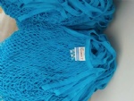 Blue colour Cotton mesh bag manufacturer
