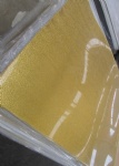 Golden Fabric Acrylic Sheet Used for Indoor Decoration