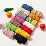 Hot selling cotton mesh bag with lining