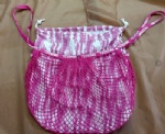 Eco friendly Cotton Mesh Bag Shopping Carry Bags For Vegetables Fruit