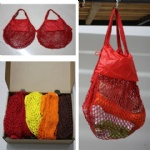 Eco-friendly cotton mesh bag