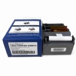 Compatible ID Card Printer Color Ribbon 045000 YMCKO 250 Prints for Fargo dtc1000 dtc1250e